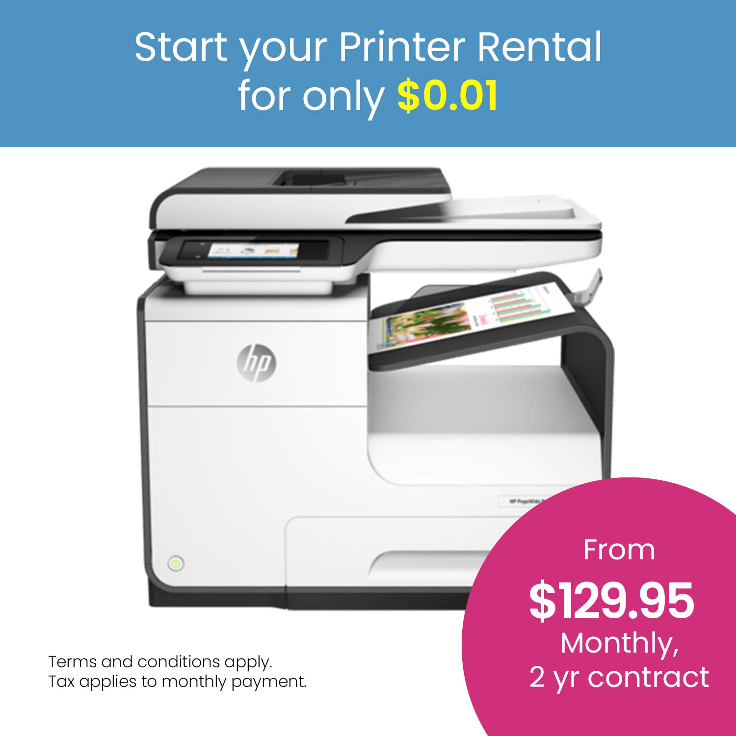 HP PageWide Pro 577dw Multifunction Printer – Ink Joy